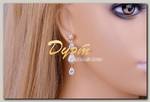 Серьги 'Bride' gold